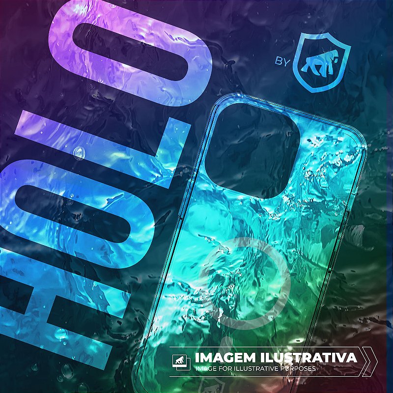Capa para iPhone 15 Pro Max - MagSafe Holo - Gshield
