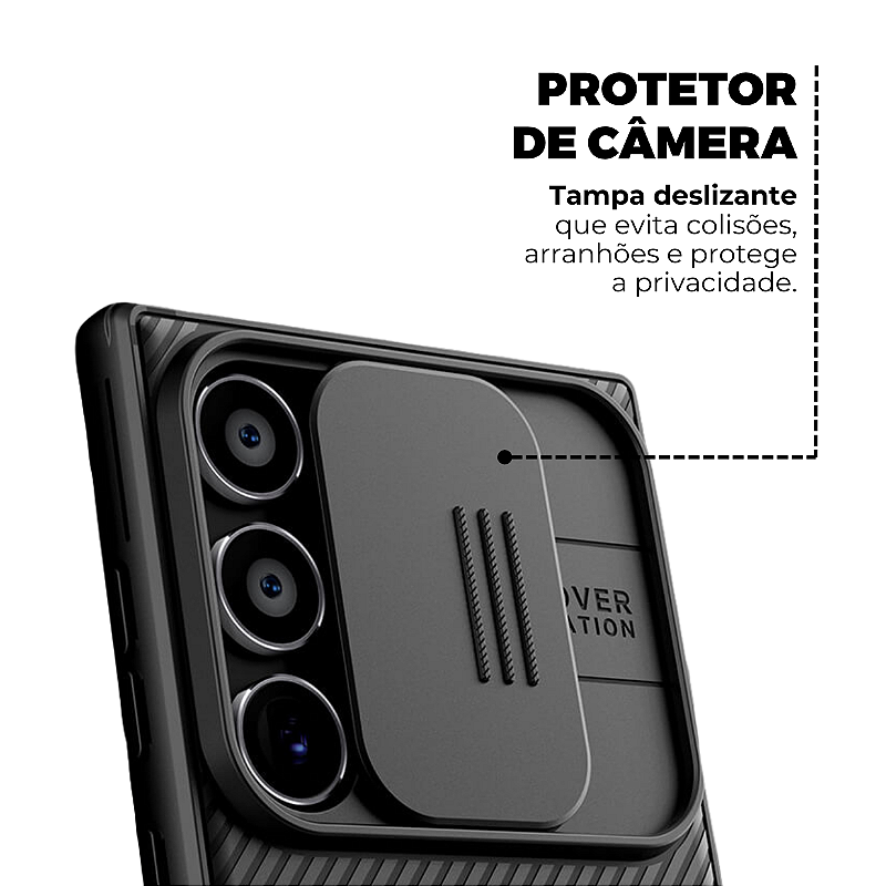 Capa para Samsung Galaxy S23 Ultra - CamShield Pro - Nillkin