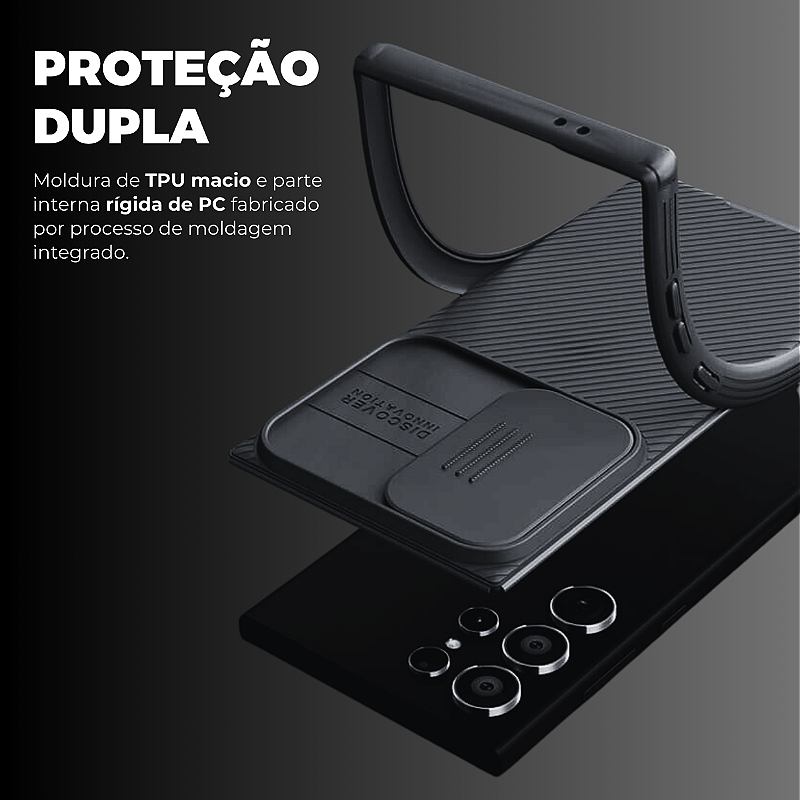 Capa para Samsung Galaxy S23 Ultra - CamShield Pro - Nillkin