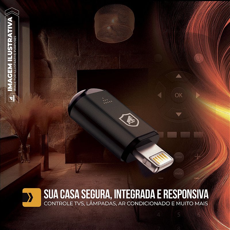 Controle Universal Mini Armor - Lightning - Gshield