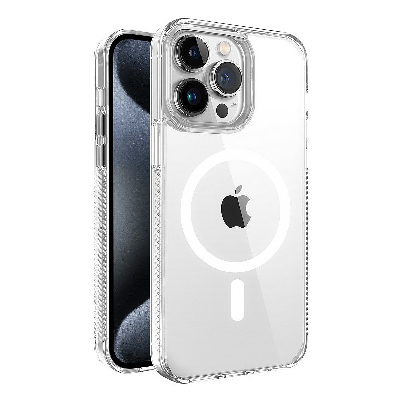 Kit Capa Anti-Slip Magsafe e Pelicula Ultra Glass para iPhone 15 Pro - Gshield