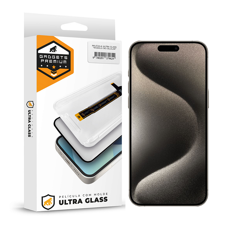 Kit Capa Anti-Slip Magsafe e Pelicula Ultra Glass para iPhone 15 Pro Max - Gshield