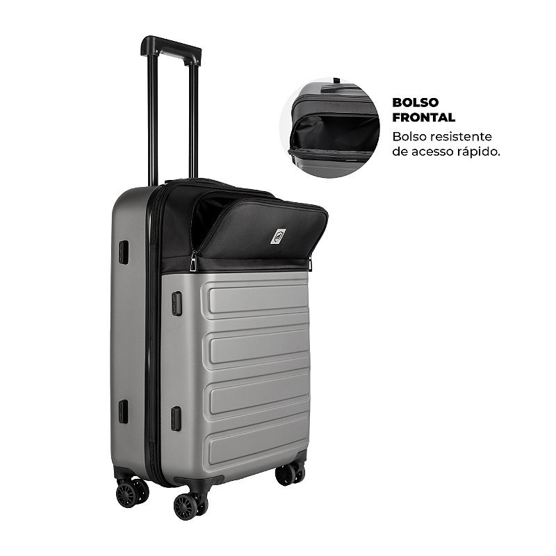 Kit Malas para Viagem Armor + Mochila Executiva Armor + iTag (3 unidades) - Gshield - foto 6