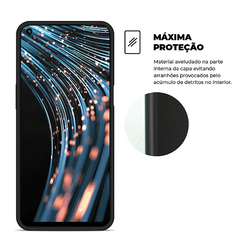 Capa para Realme V25 - Silicon Veloz - Gshield - foto 2