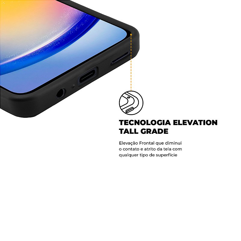 Capa para Samsung Galaxy A25 5G - Silicon Veloz - Gshield