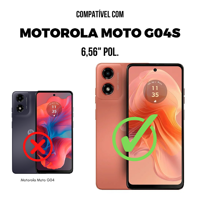Película para Motorola Moto G04s - AntiBlue - Gshield - foto 2