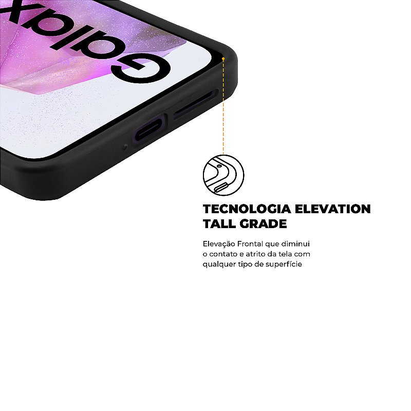 Capa para Samsung Galaxy A35 5G - Silicon Veloz - Gshield - foto 4