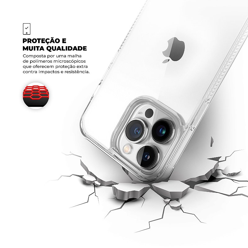 Kit Capa Anti-Slip e Película Ultra Safe para iPhone 15 Pro Max - Gshield