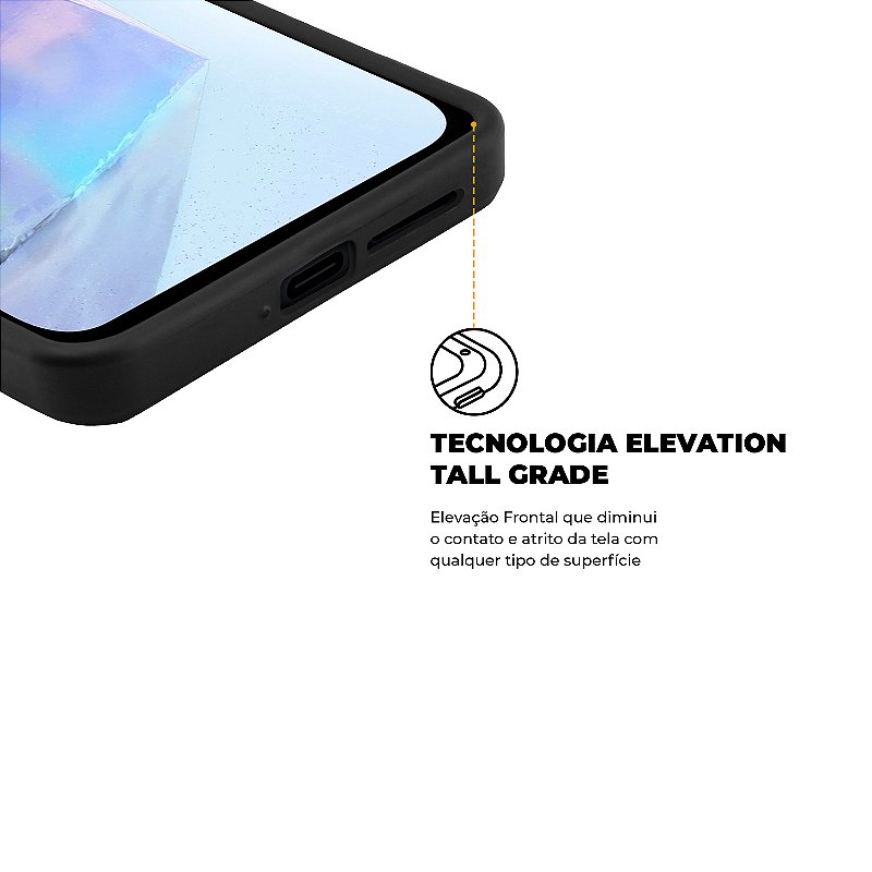 Capa para Samsung Galaxy A55 5G - Silicon Veloz - Gshield - foto 4