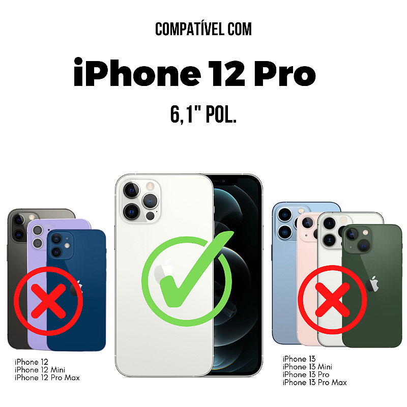 Película para iPhone 12 Pro - Defender Pro - Preta - Gshield - foto 2
