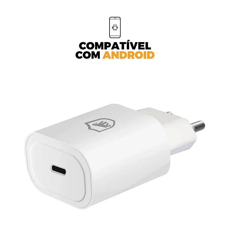 Carregador Turbo Tipo C - QC 3.0 até 25W - Branco (Recondicionado) - Gshield - foto 5