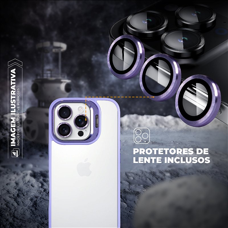 Capa para iPhone 16 - Gravity Lilás - Gshield