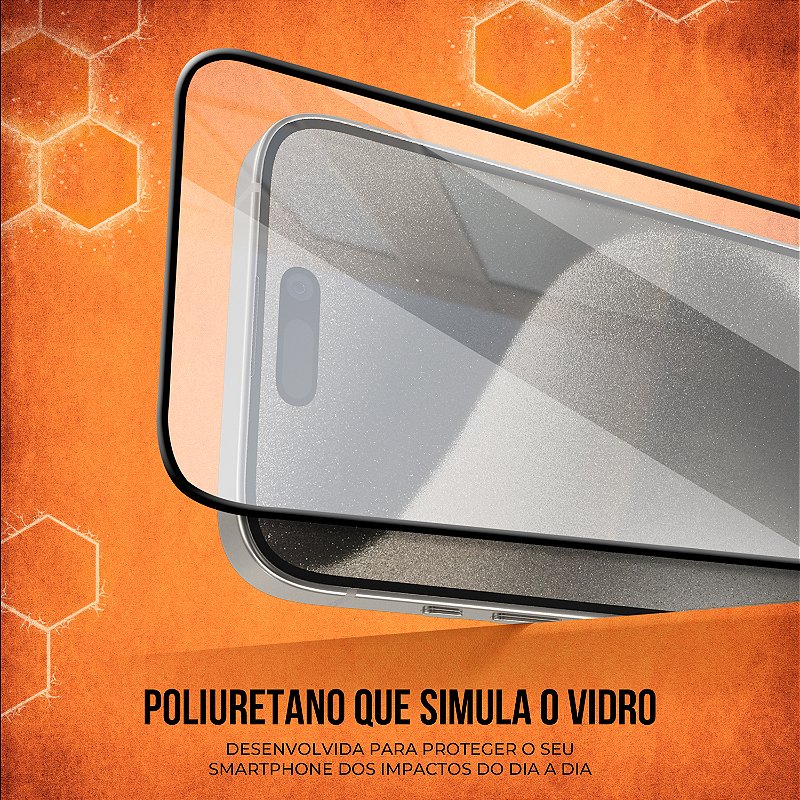 Película para iPhone 16 - Coverage 5D Pro Preta - Gshield