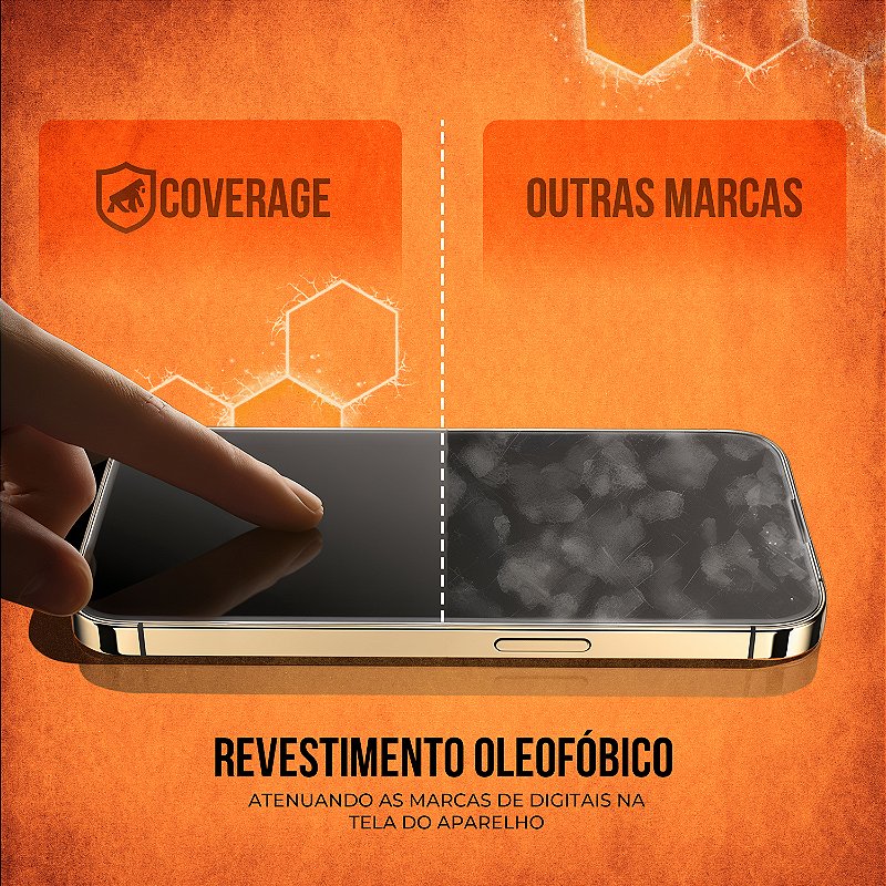 Película para iPhone 16 Plus - Coverage 5D Pro Preta - Gshield