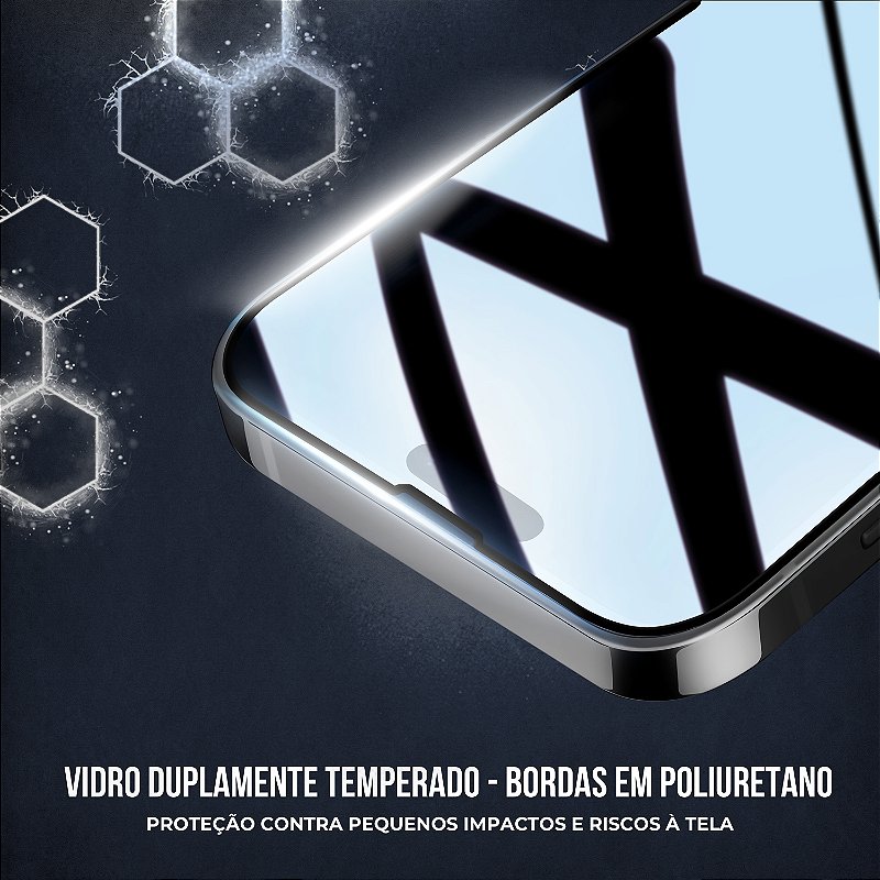 Película para iPhone 16 - Ultra Glass - Preta - Gshield