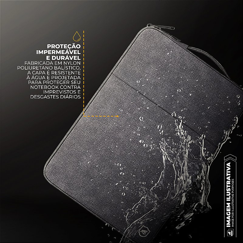 Capa para Notebook de 15,6 - 17,3 Polegadas - Survivor - Cinza - Gshield