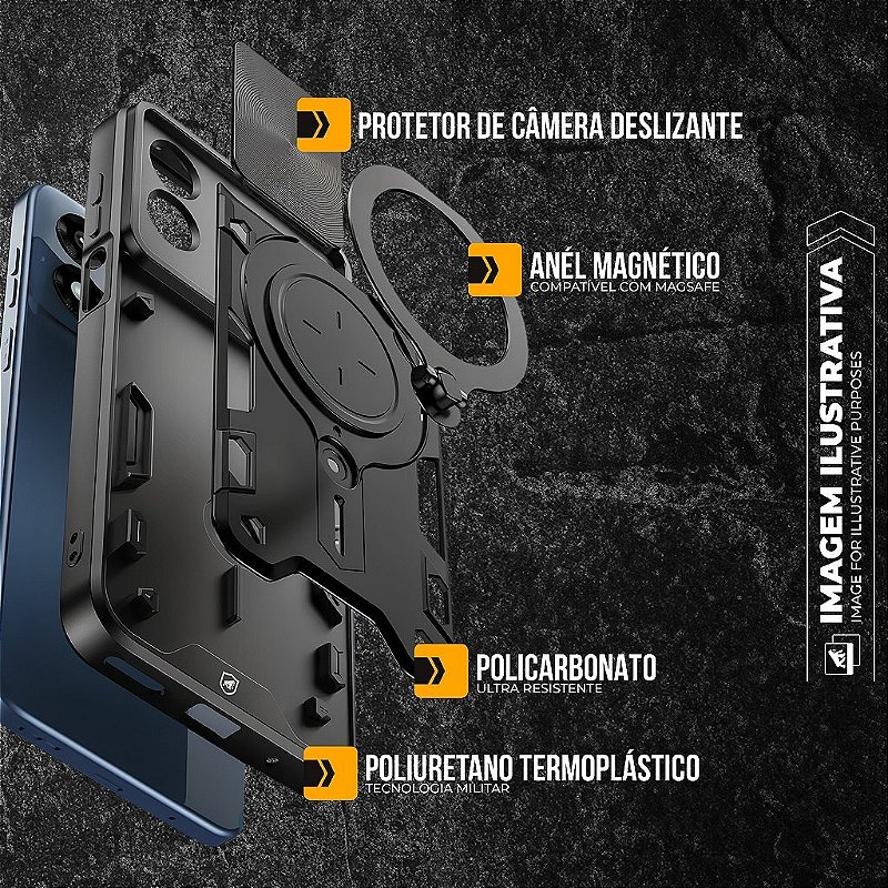 Capa para Motorola Moto Edge 50 Fusion - Discovery - Gshield