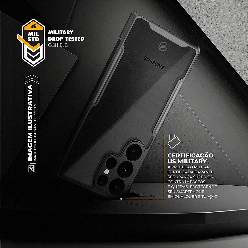 Capa para Samsung Galaxy A15 - Dual Shock X - Gshield