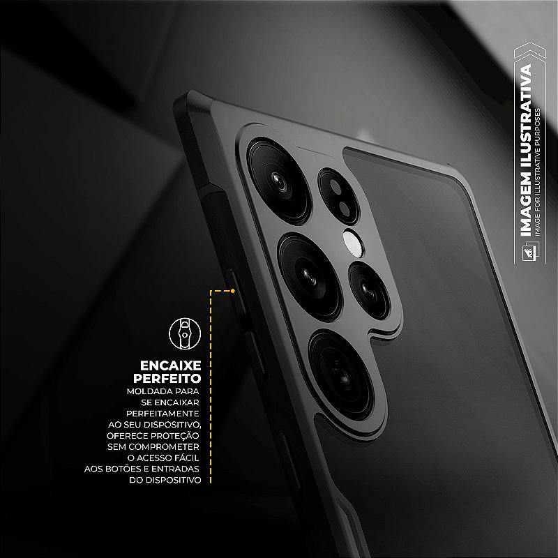 Capa para Samsung Galaxy M55 - Dual Shock X - Gshield