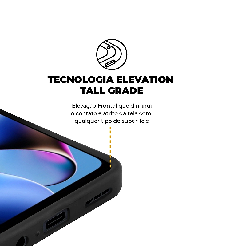Capa para Motorola Moto G64 5G - Silicon Veloz - Gshield