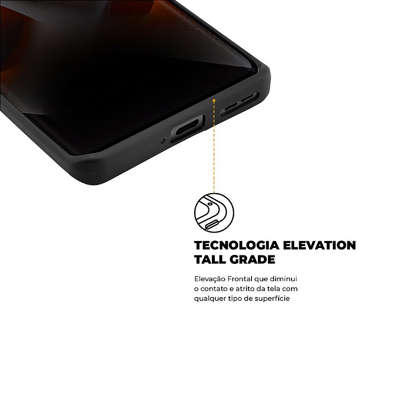 Kit Capa Silicon Veloz e Película Hydrogel HD para Motorola Moto Edge 50 Pro - Gshield