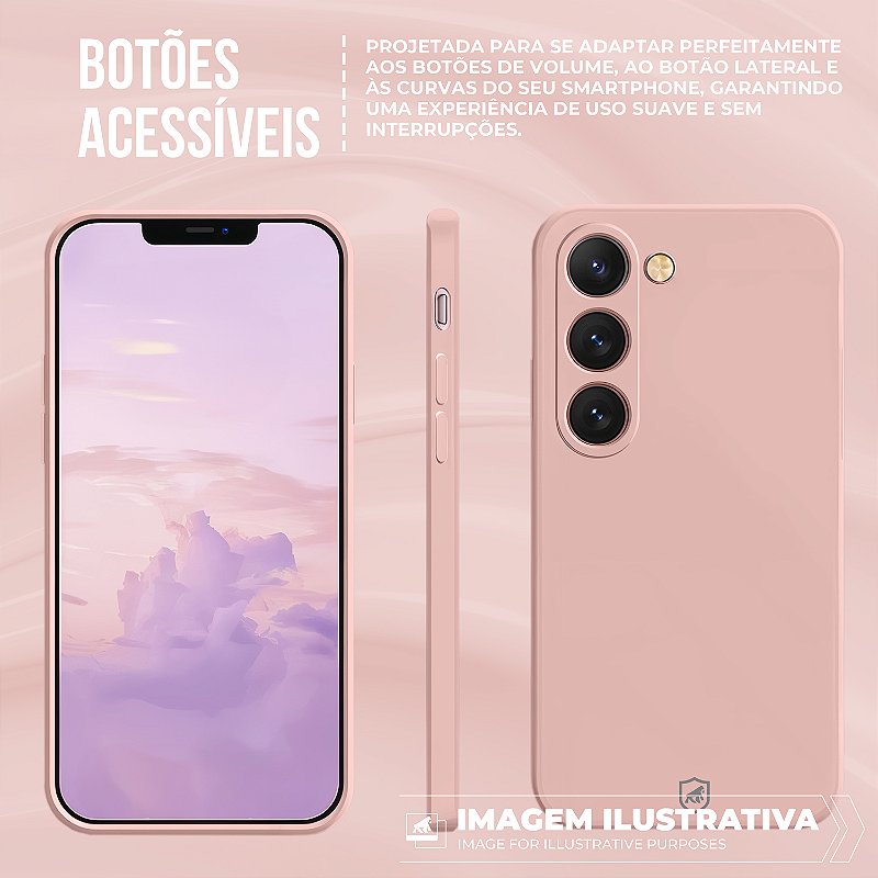 Capa para Samsung Galaxy A15 5G - Silicon Veloz - Rosa - Gshield - foto 6