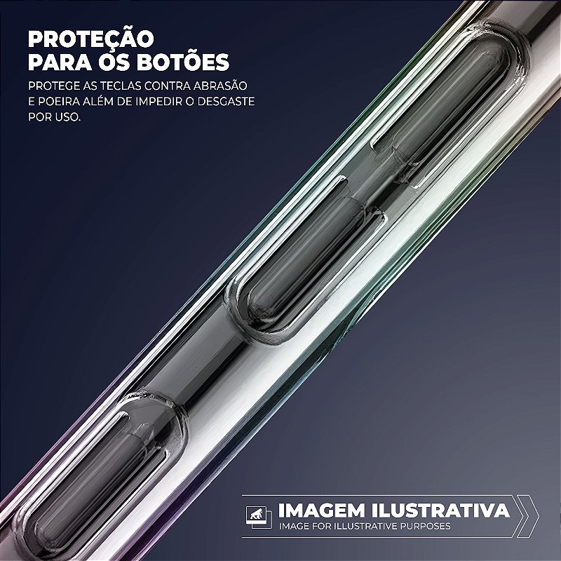 Kit Capa Magsafe Holo + Película Hydrogel Gamer Fosca para iPhone 15 Pro Max - Gshield