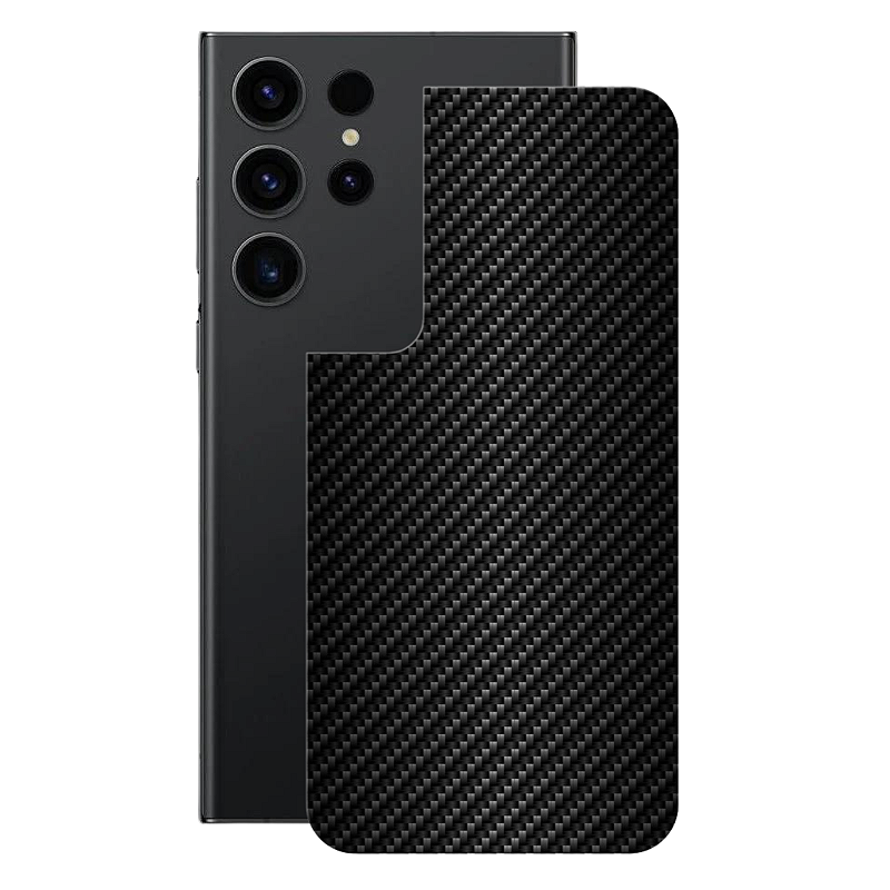 Capa Victus + Película Frontal e Traseira Preta para Samsung Galaxy S23 Ultra - Gshield