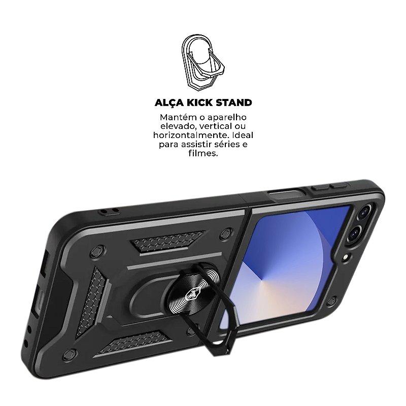 Kit Capa Dinamic Cam e Película Hydrogel HD para Samsung Galaxy Z Flip 6 - Gshield - foto 4