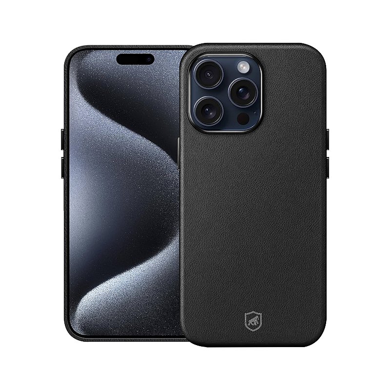 Kit Capa Couro Dual Magsafe e Pelicula Defender Pro Privacidade para iPhone 15 Pro Max - Gshield - foto 8