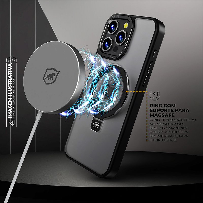 Capa para iPhone 16 Pro - Dual Ring - Gshield