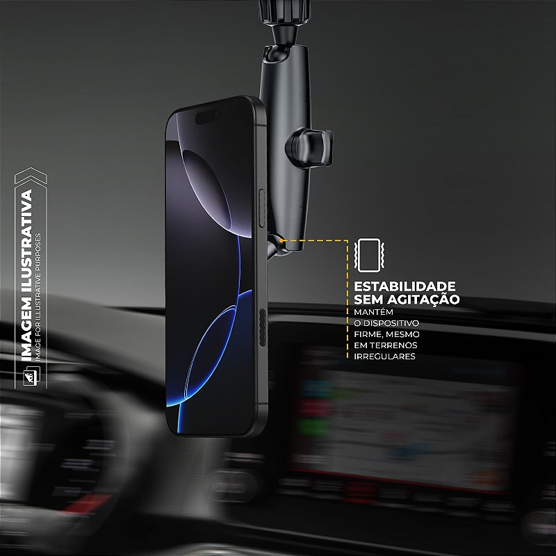 Suporte Veicular Magsafe para Retrovisor - Tank Safe - Gshield - foto 4