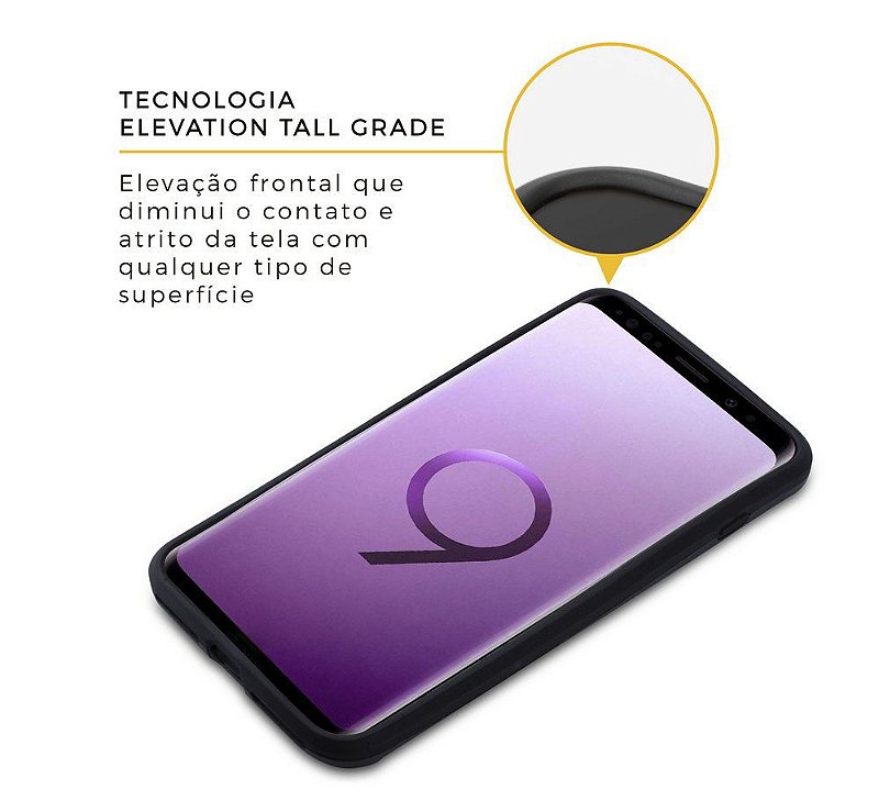 Capa Armor + Película de Nano Gel para Samsung Galaxy S9 Plus - Gshield