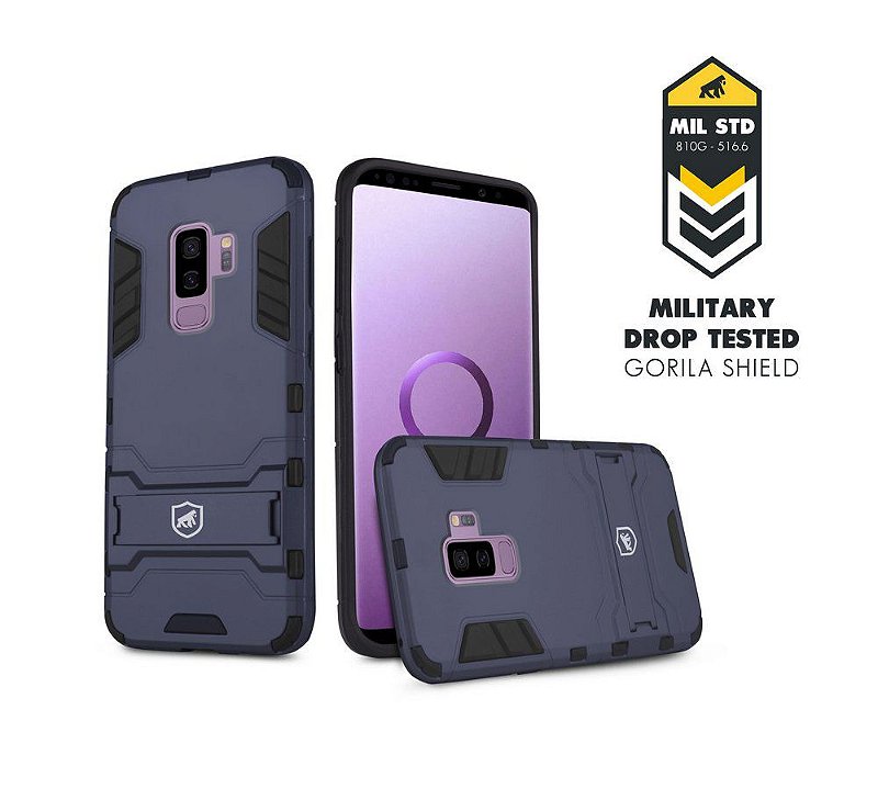 Capa Armor + Película de Nano Gel para Samsung Galaxy S9 Plus - Gshield
