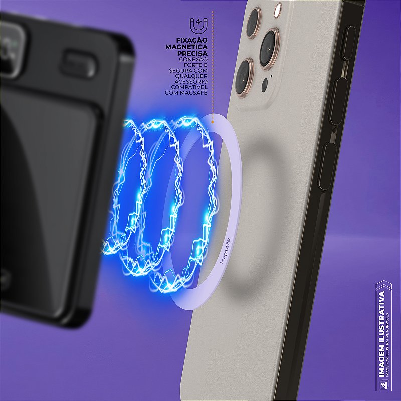 Anel Magsafe - Lilás - Gshield