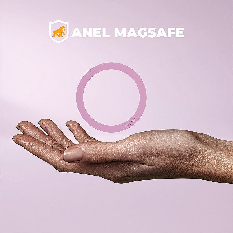 Anel Magsafe - Rosa - Gshield