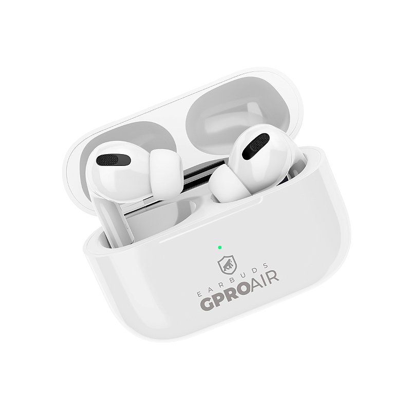 Fone de ouvido bluetooth GPro Air - Com Pop-up Connection + Fone de Ouvido Tipo C Dual Air - Gshield