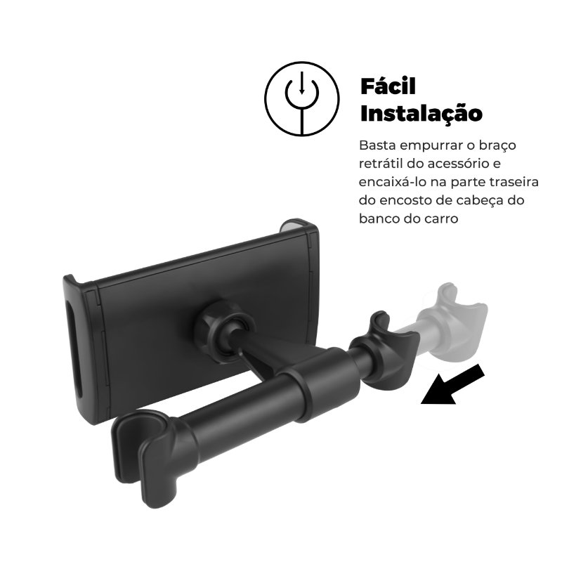 Suporte Veicular Tank Car (6 Imãs) + Suporte Veicular Tank Car encosto do carro 11 pol - Gshield - foto 7