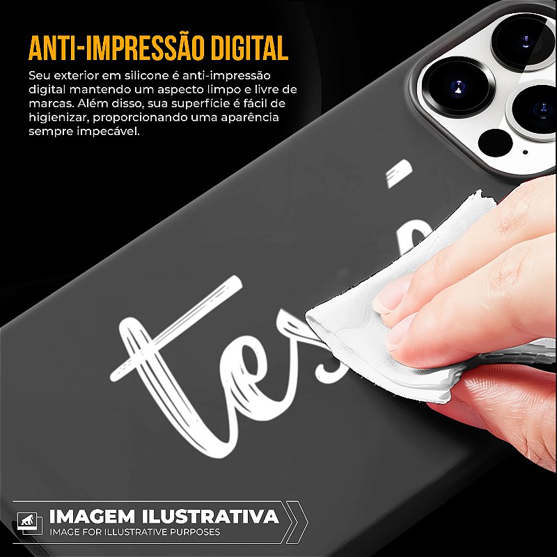 Kit Capa Silicon Premium e Película Hydrogel HD para iPhone 16 - Gshield