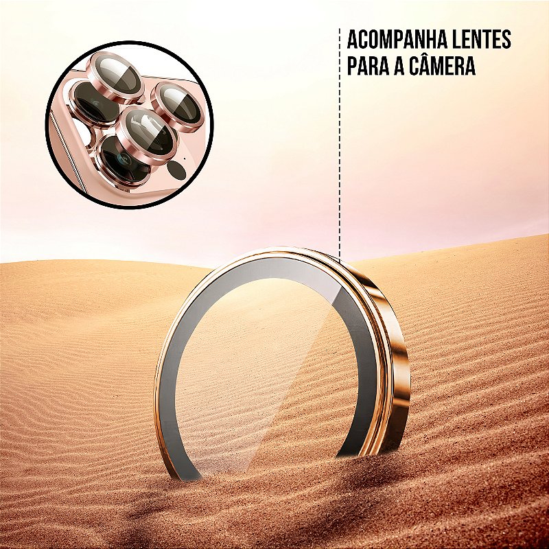 Capa para iPhone 16 Pro - MagSafe Titanium Desert - Gshield - foto 6
