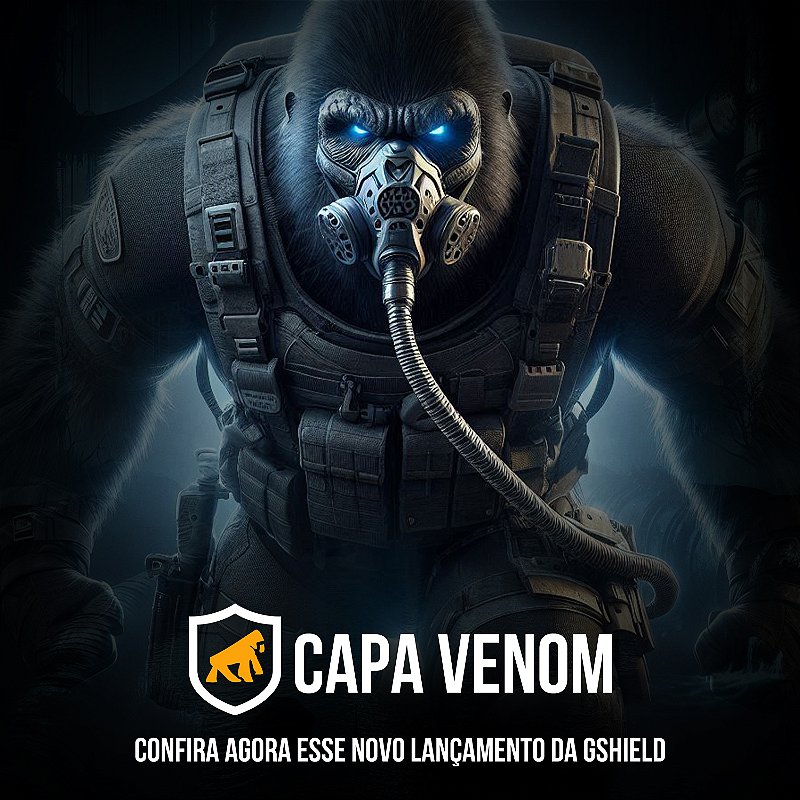 Capa para iPhone 16 - MagSafe Venom - Preta - Gshield