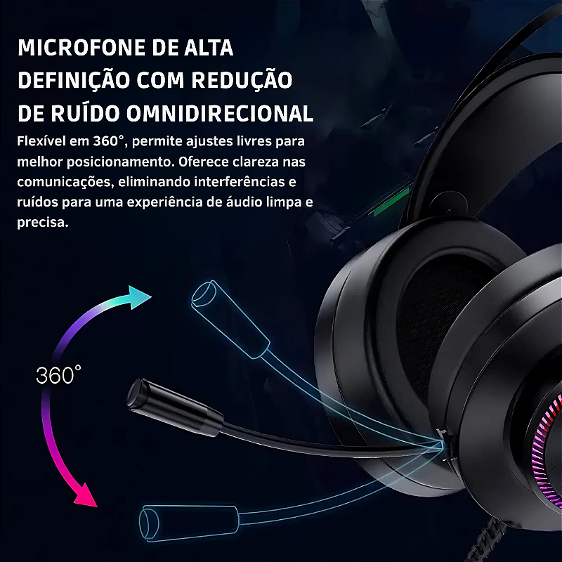 Headset 7.1 Sound - HP - foto 3