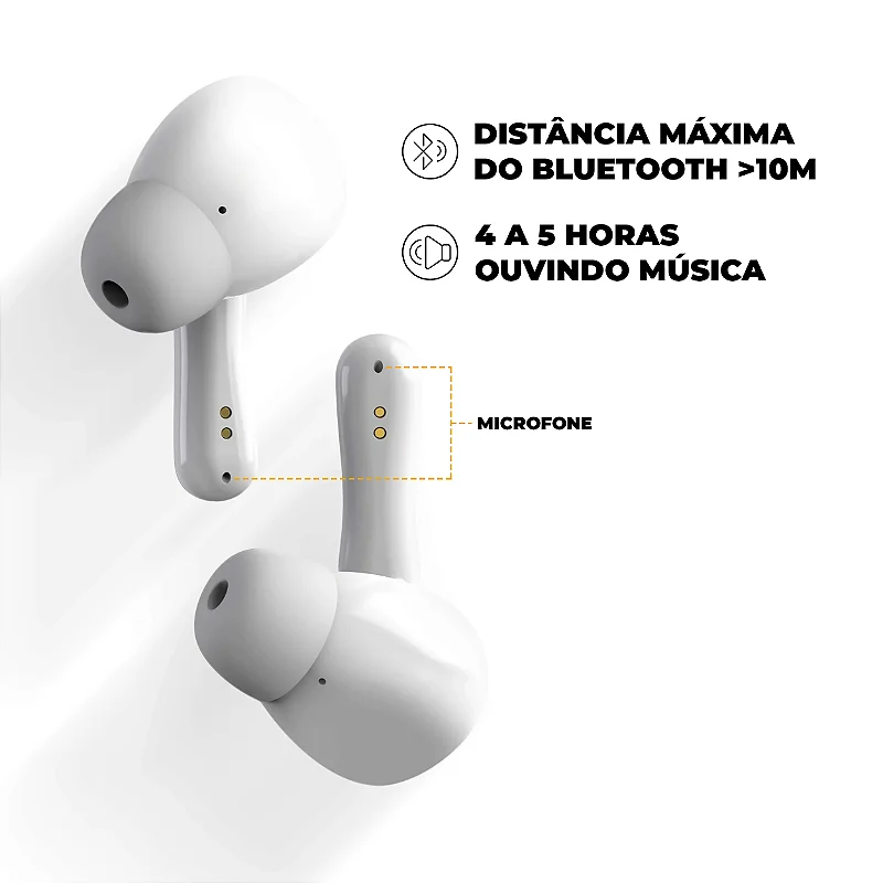 REEMBALADO - Fone de Ouvido Bluetooth - Earbuds GPro - TWS