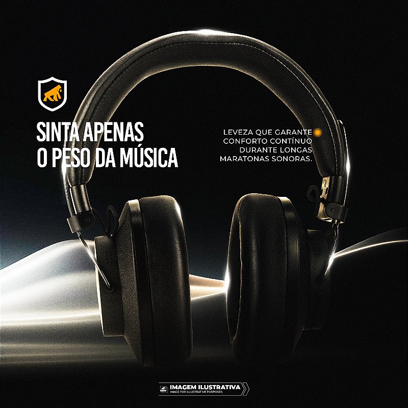 Headphone Bluetooth sem fio com ANC - Survivor - Gshield - foto 2