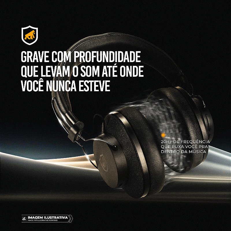 Headphone Bluetooth sem fio com ANC - Survivor - Gshield - foto 4