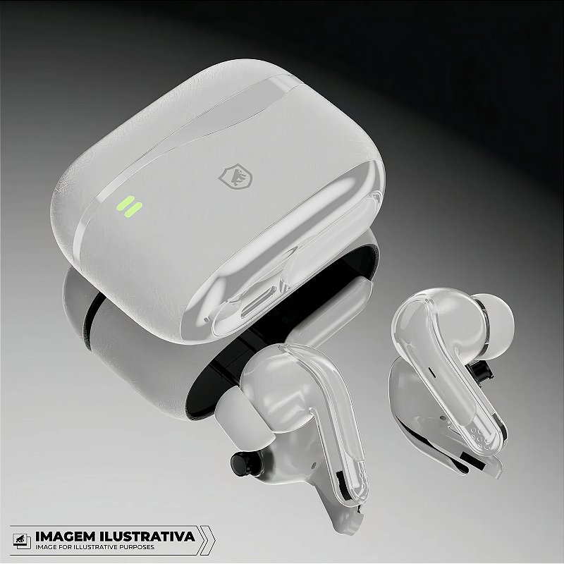 Earbuds Fone de Ouvido Bluetooth 5.4 com ANC, Baixa Latência e Adaptador USB-C 2.4G - Hybrid - Gshield - foto 9
