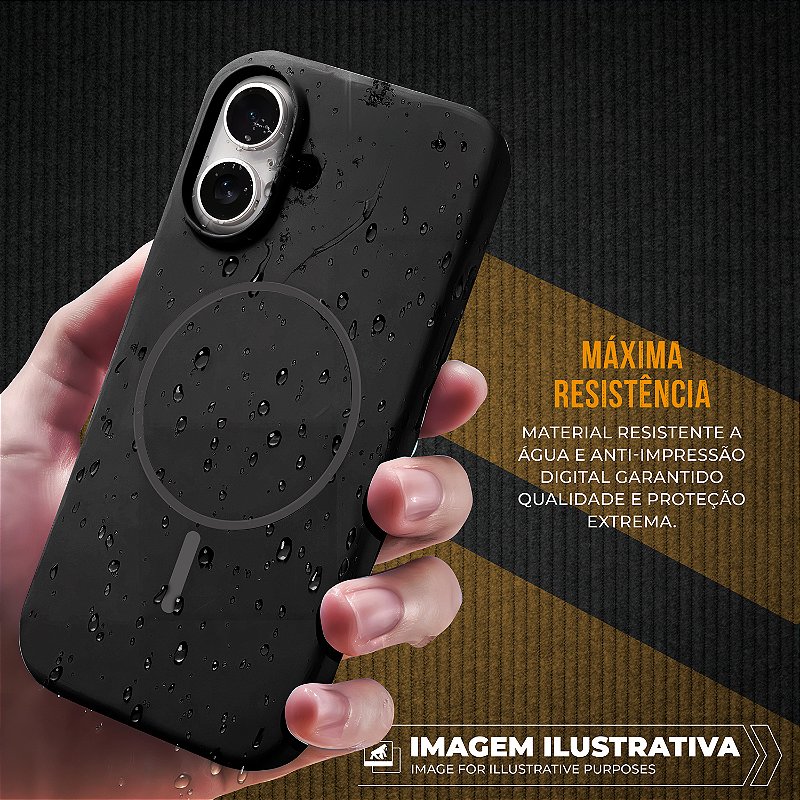 Capa para iPhone 16 Pro Max - Silicon Liquid Magsafe - Desert - Gshield