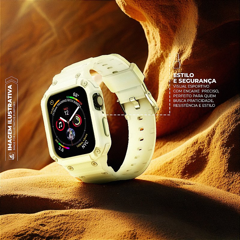 Pulseira Para Apple Watch 42 / 44 / 45 / 46 / 49 MM - Survivor - Gshield