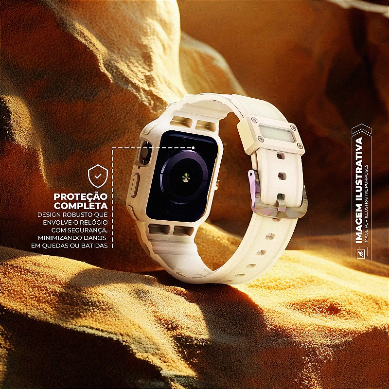 Pulseira Para Apple Watch 42 / 44 / 45 / 46 / 49 MM - Survivor - Gshield