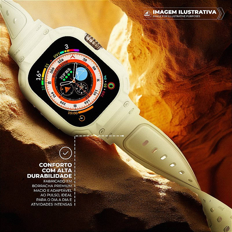 Pulseira Para Apple Watch 42 / 44 / 45 / 46 / 49 MM - Survivor - Gshield